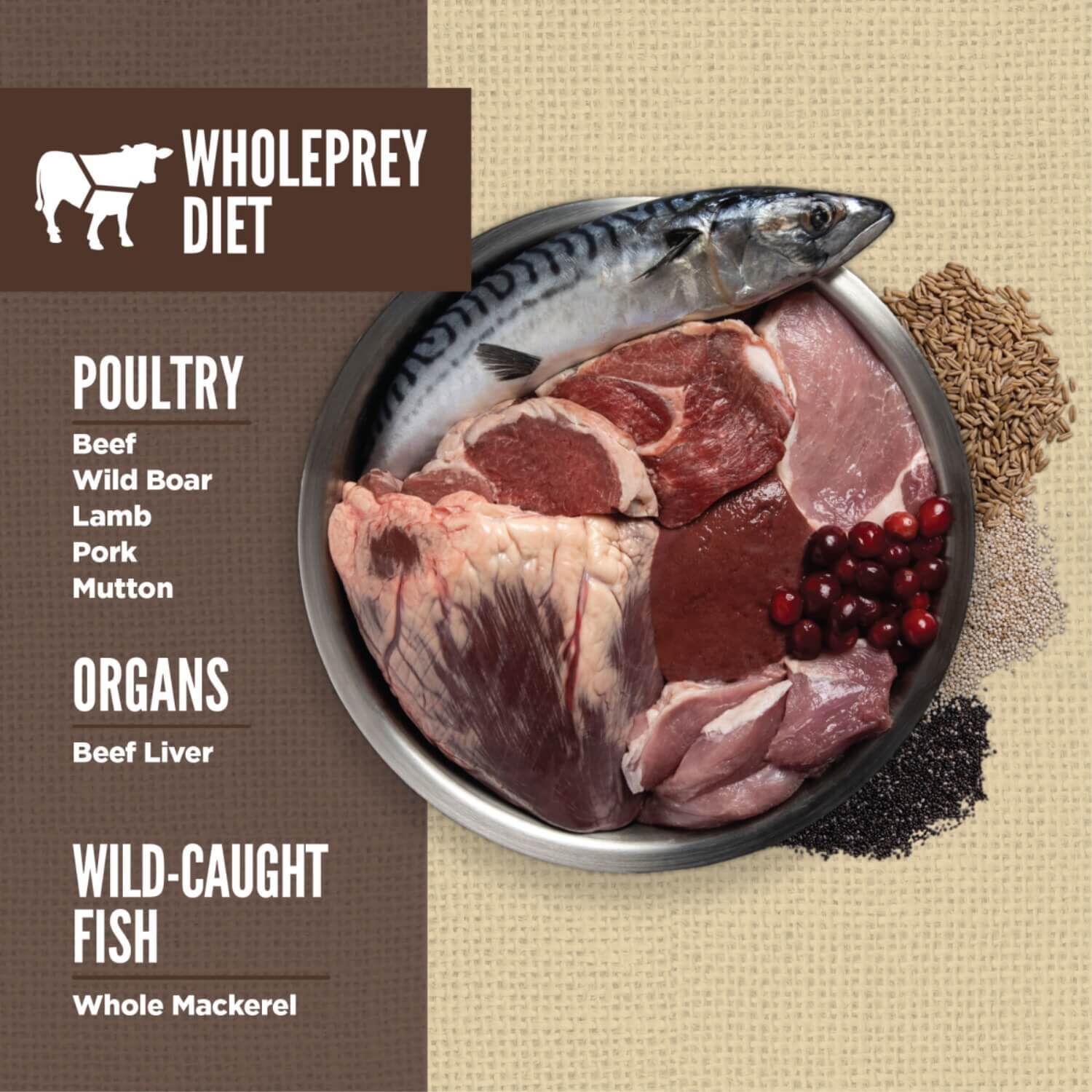 Orijen Amazing Grains High Protein Regional Red Dry Dog Food