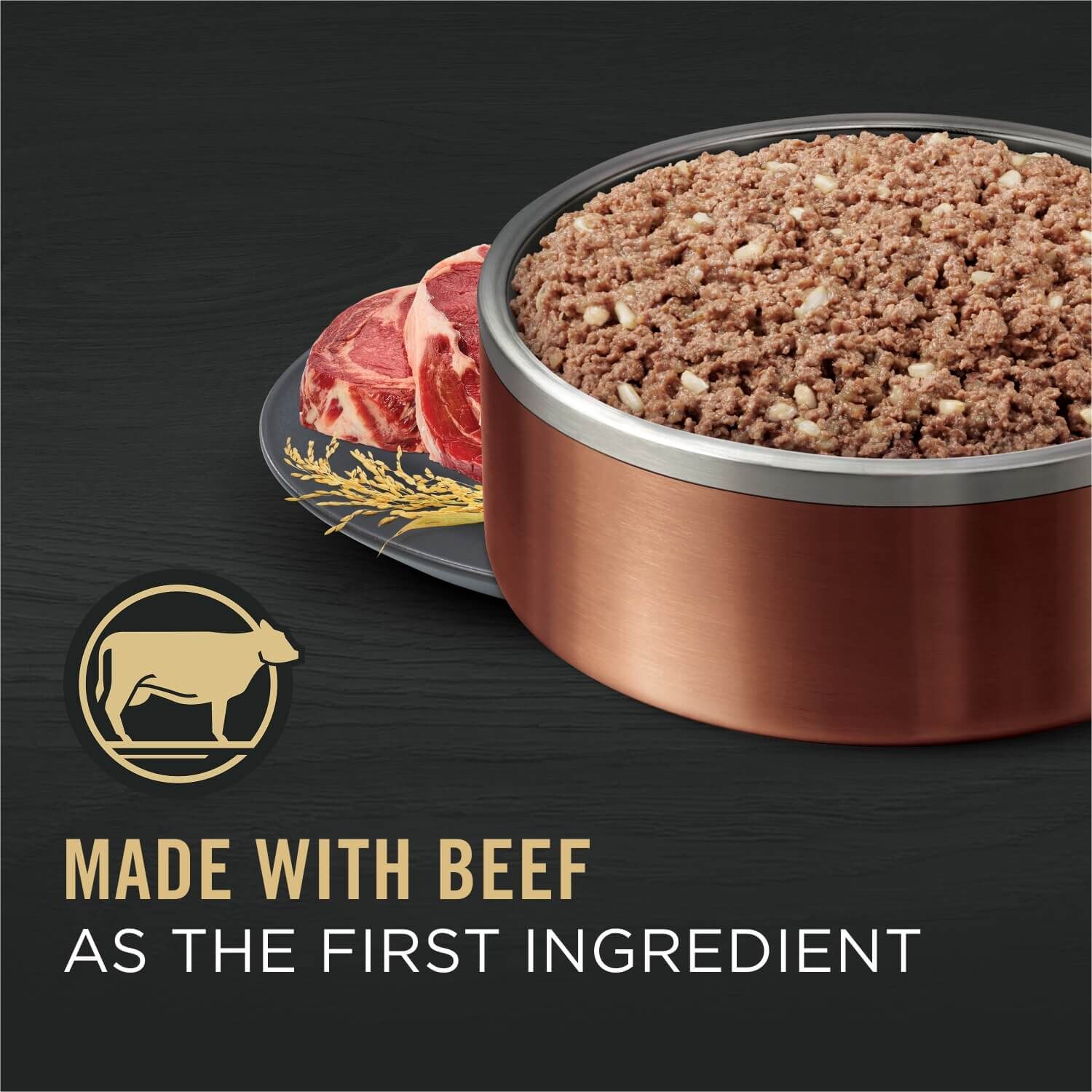 Purina Pro Plan High Protein Beef And Rice Pate Entree Wet Dog Food