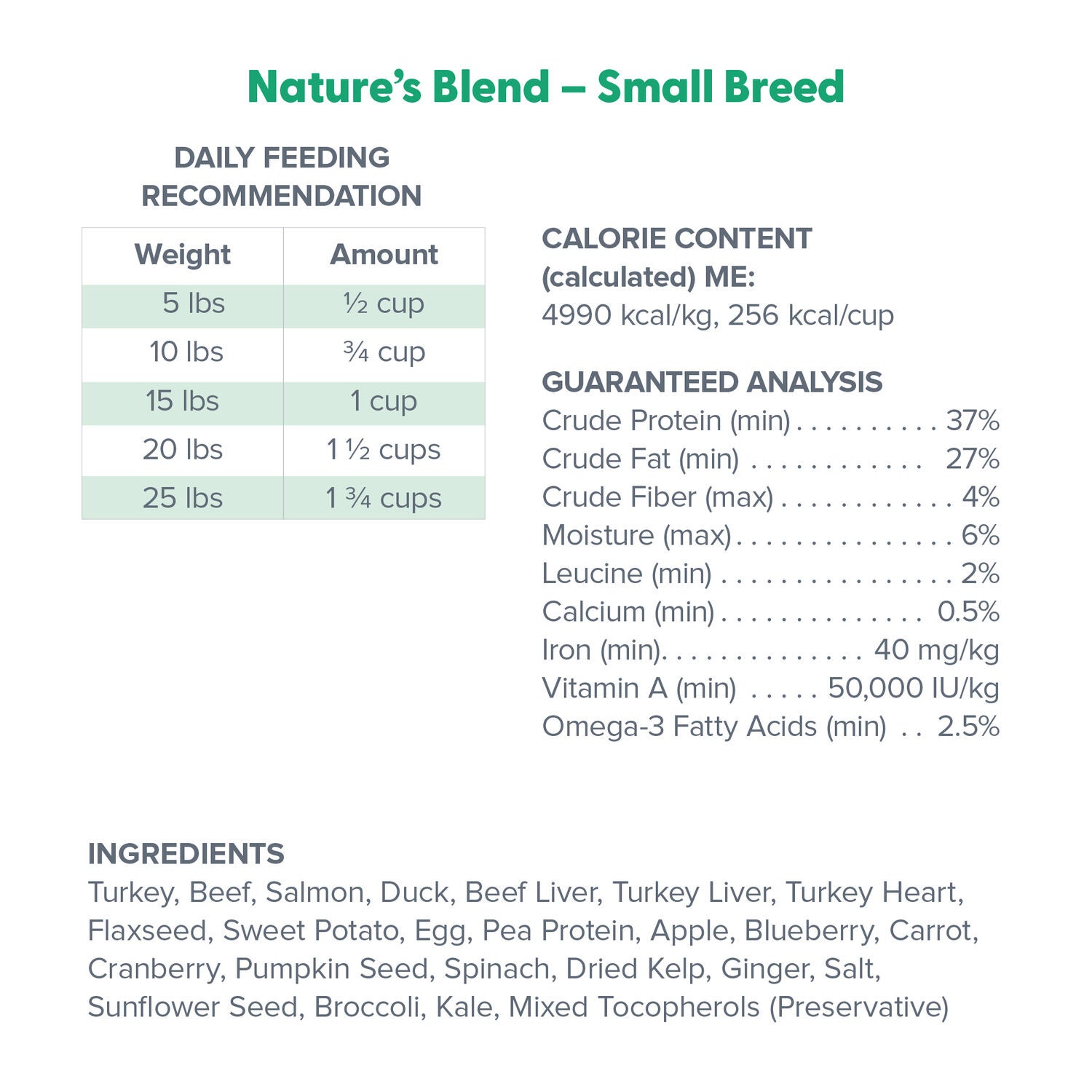 Dr. Marty Nature's Blend Small Breed Adult Freeze-Dried Raw Dog Food, 16Oz