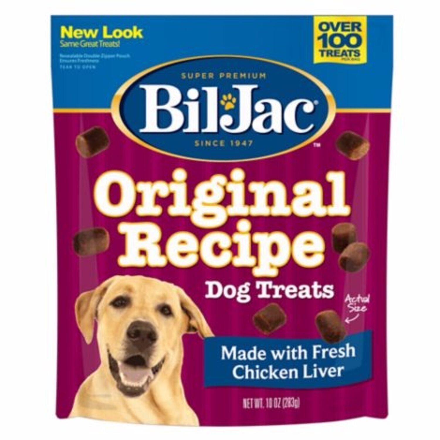 Bil-Jac Original Recipe With Fresh Chicken Liver Soft & Chewy Dog Treats