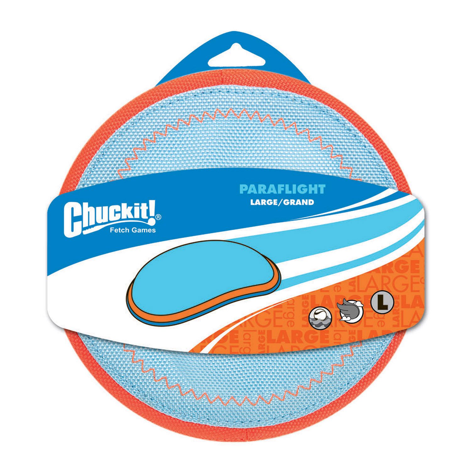 Chuckit! Paraflight Flyer Flying Disc Dog Toy