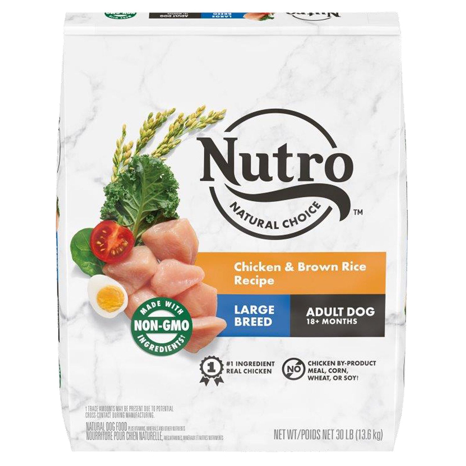 Nutro Wholesome Essentials Large Breed Adult Chicken, Whole Brown Rice & Sweet Potato Recipe Dog Food