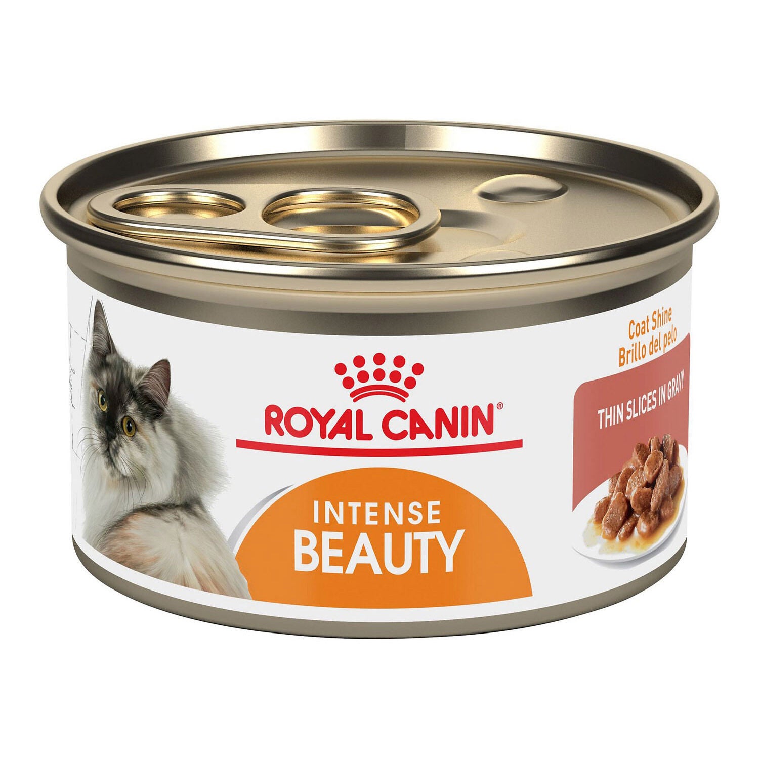 Royal Canin Feline Care Nutrition&trade; Hair & Skin Care Thin Slices In Gravy Wet Cat Food, 3 Oz