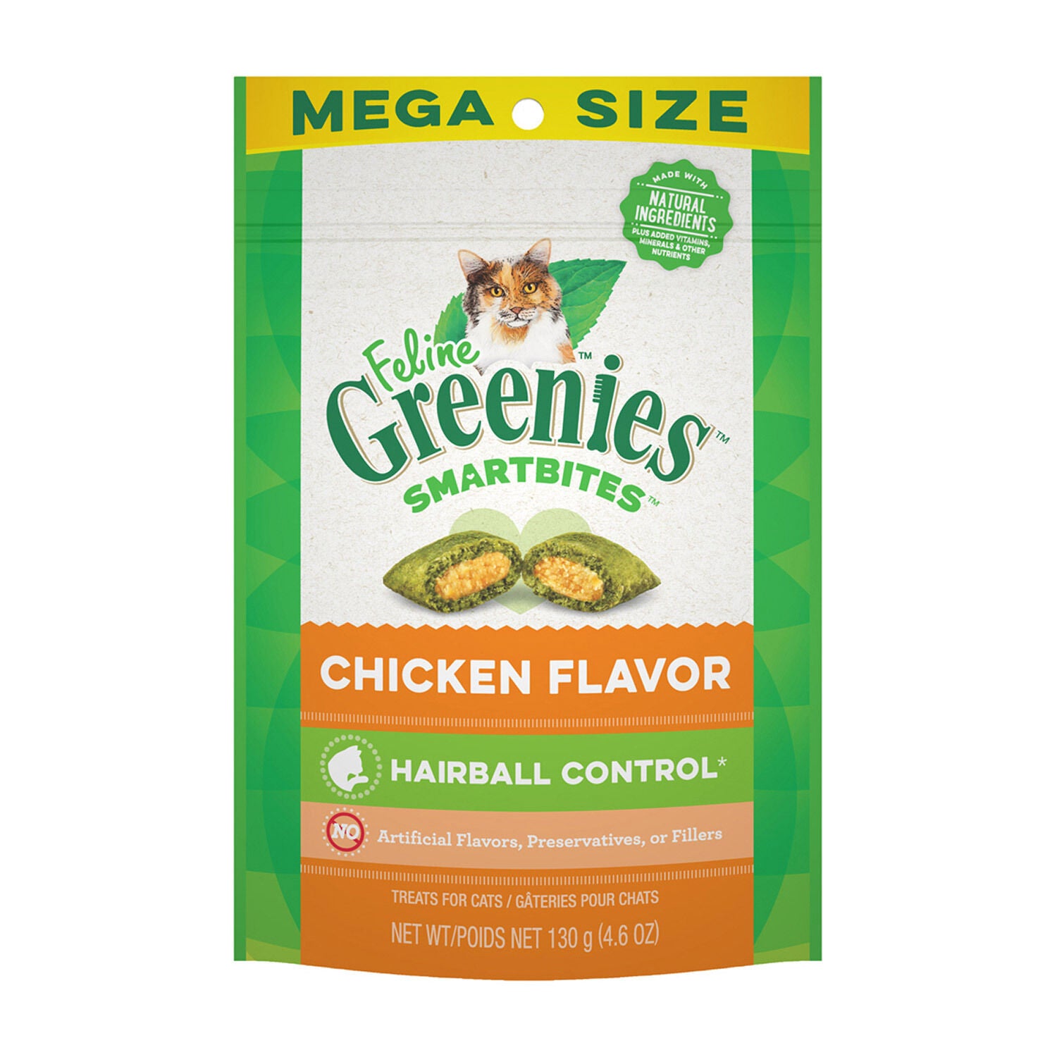 Greenies Feline Smartbites Healthy Indoor Cat Treats, Chicken