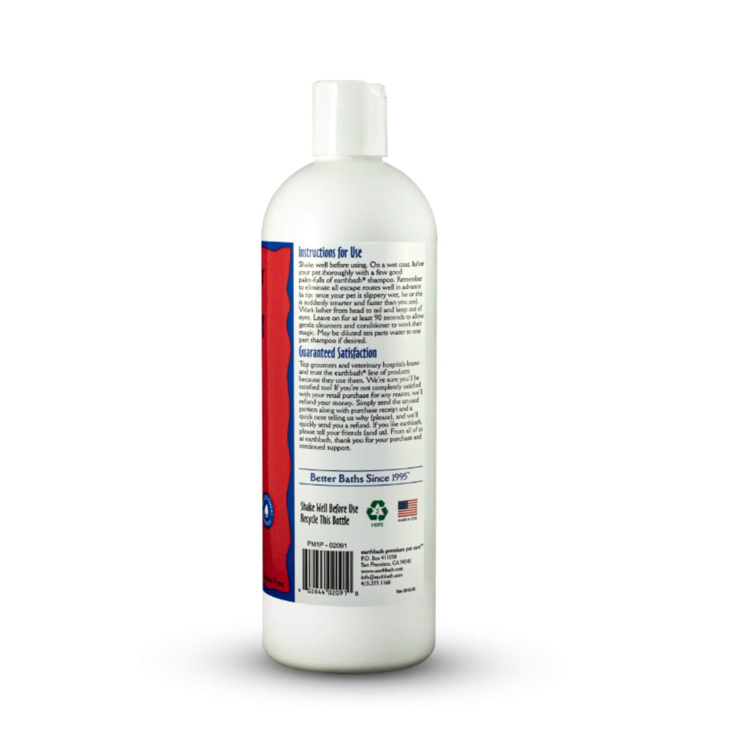 Earthbath 2-In-1 Conditioning Shampoo For Dogs & Cats, Mango Tango