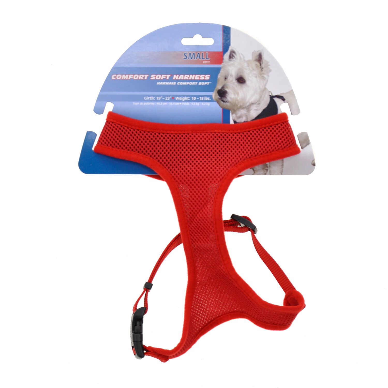Coastal Pet Products Comfort Soft Adjustable Dog Harness - Red