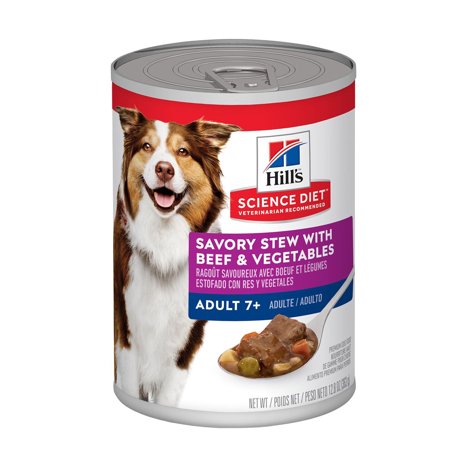 Hill's Science Diet Senior 7+ Savory Stew With Beef & Vegetables Wet Dog Food