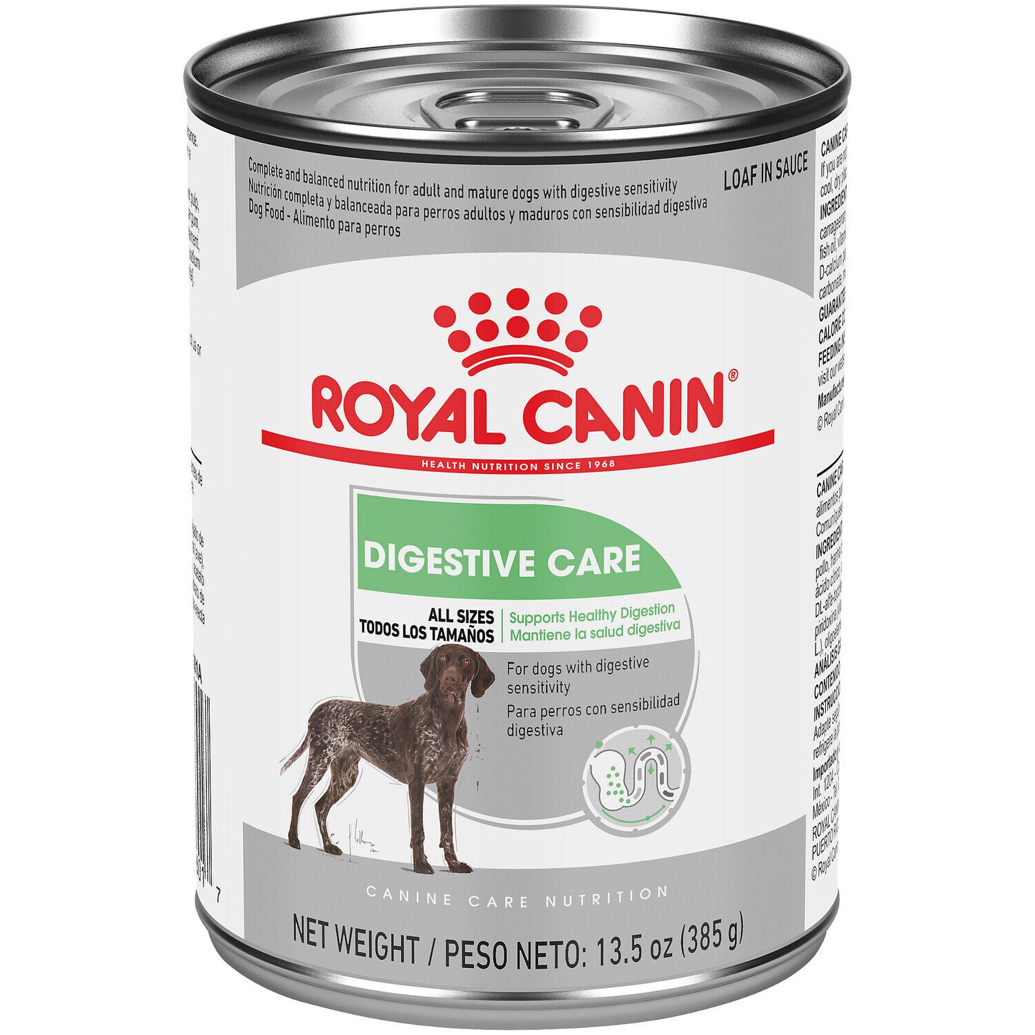 Royal Canin Canine Care Nutrition&trade; Digestive Care Loaf In Sauce Wet Dog Food, 13.5 Oz - Pack Of 12