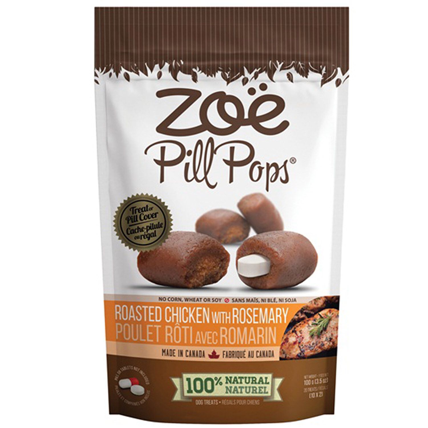 Pill Pops - Roasted Chicken With Rosemary Dog Treat