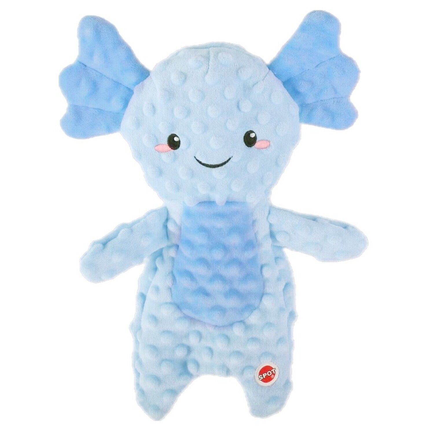 Spot Axolotl Plush Squeaky Stuffing-Free Dog Toy, 14", Assorted Colors