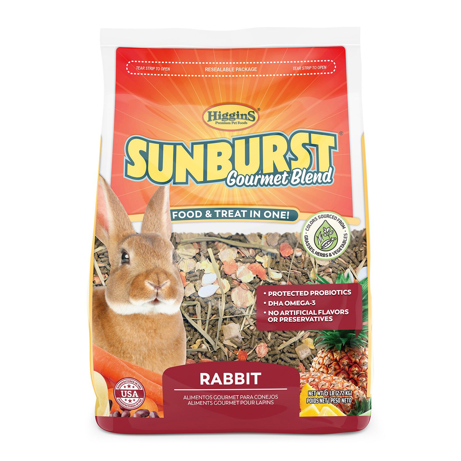 Higgins Sunburst Gourmet Blend - Rabbit Food