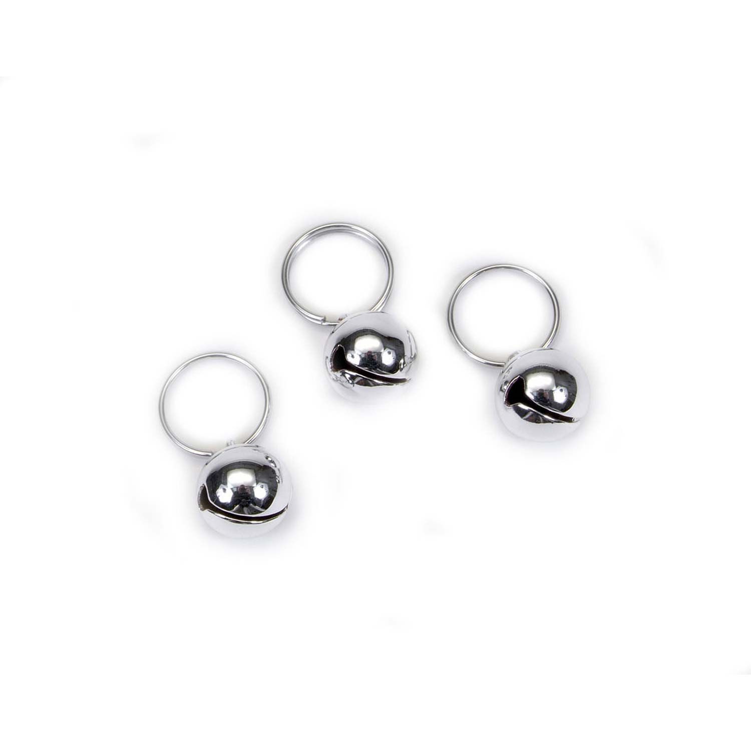 Coastal Pet Lil Pals Round Dog Bells, Silver