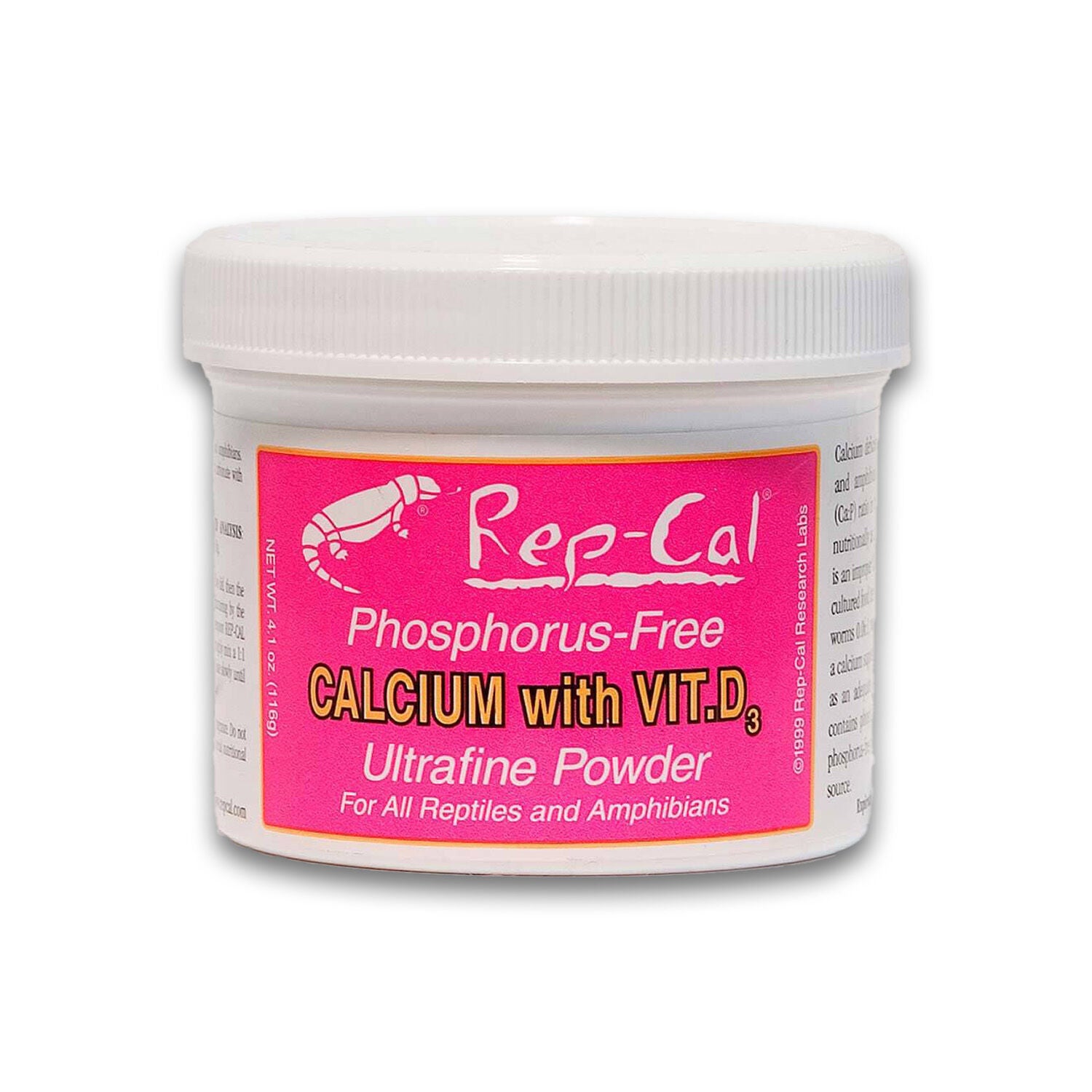 Rep-Cal Calcium With D3 Reptile Supplement