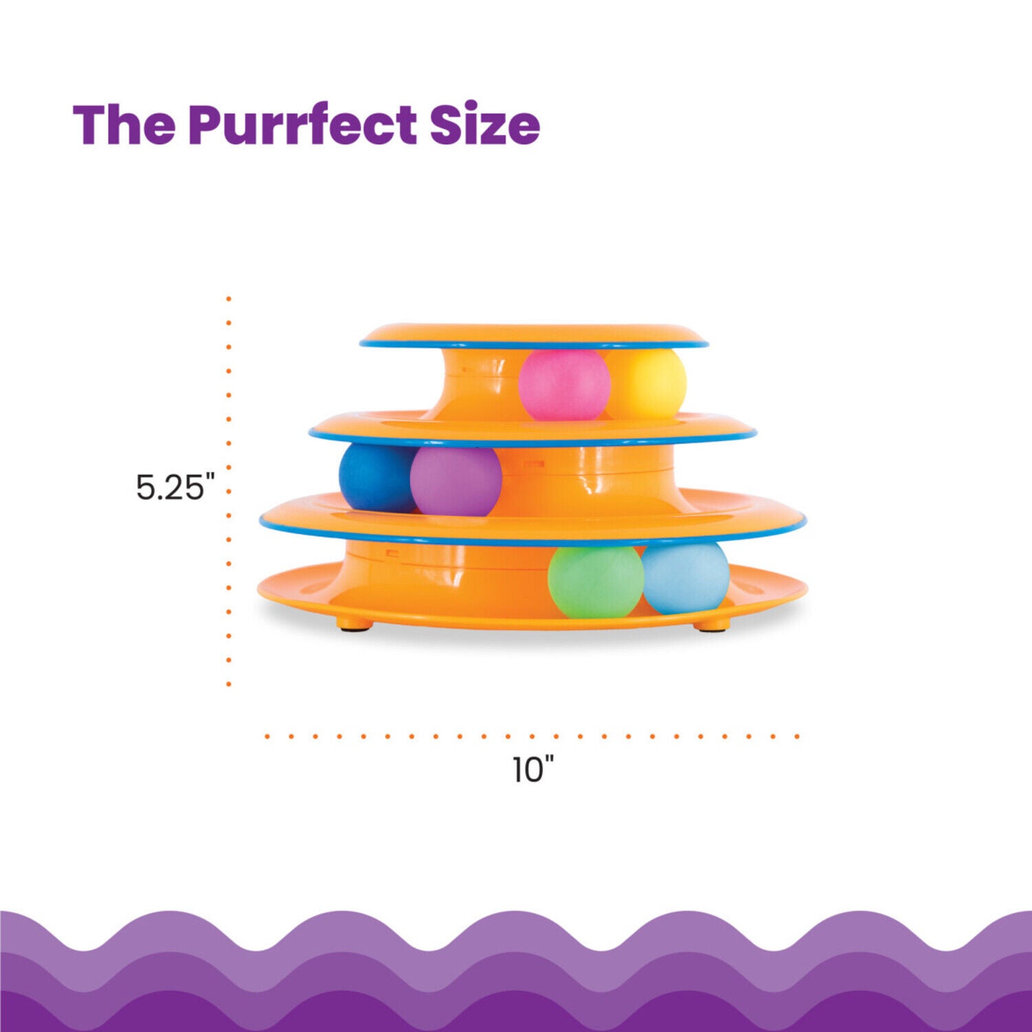 Catstages Tower Of Tracks Interactive Cat Toy