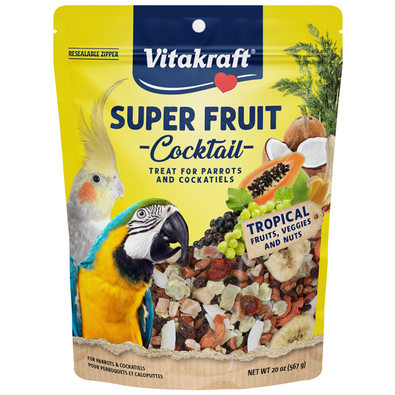 Vitakraft Super Fruit Cocktail Bird Treat