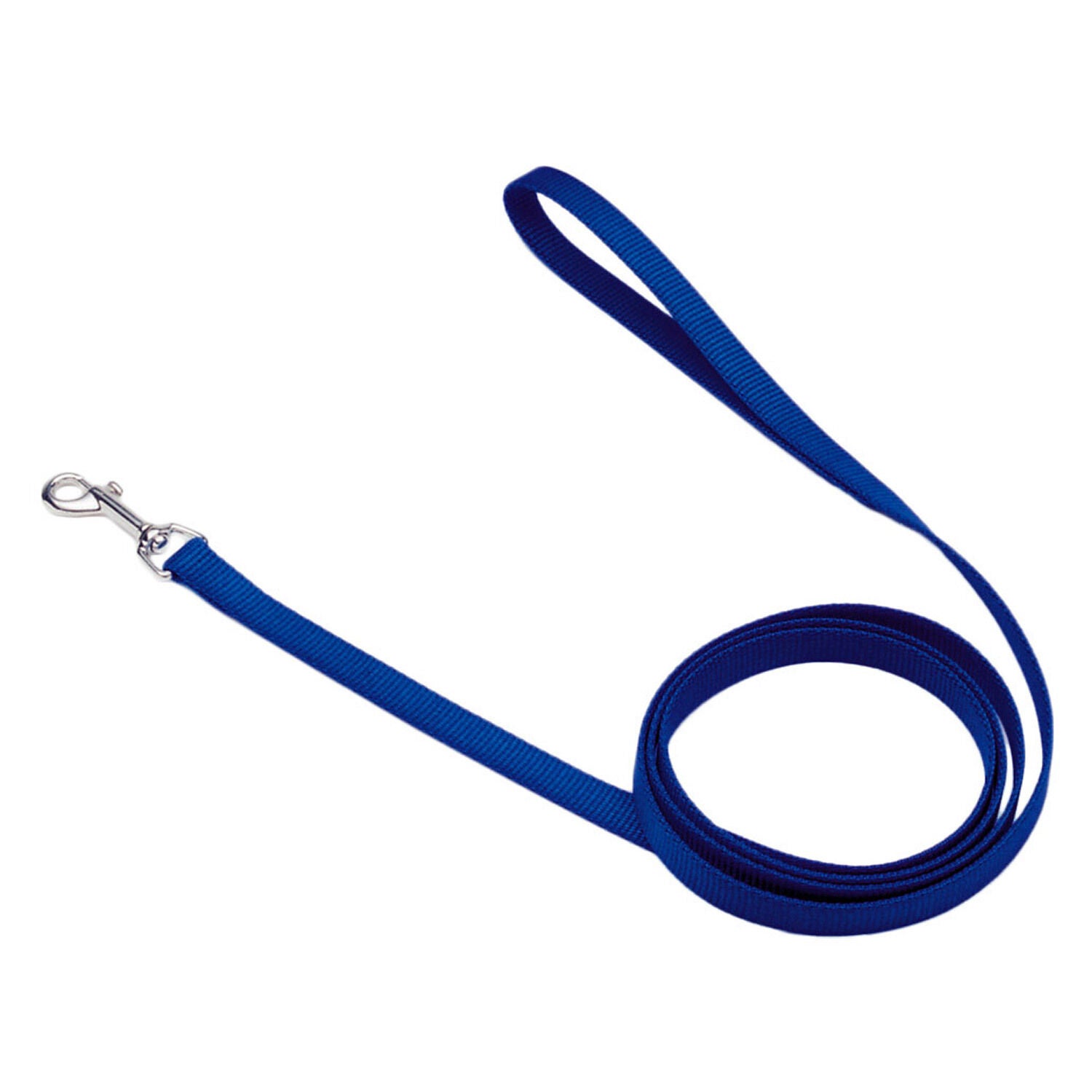 Coastal Pet Products Single-Ply Nylon Dog Leash 5/8" - Blue