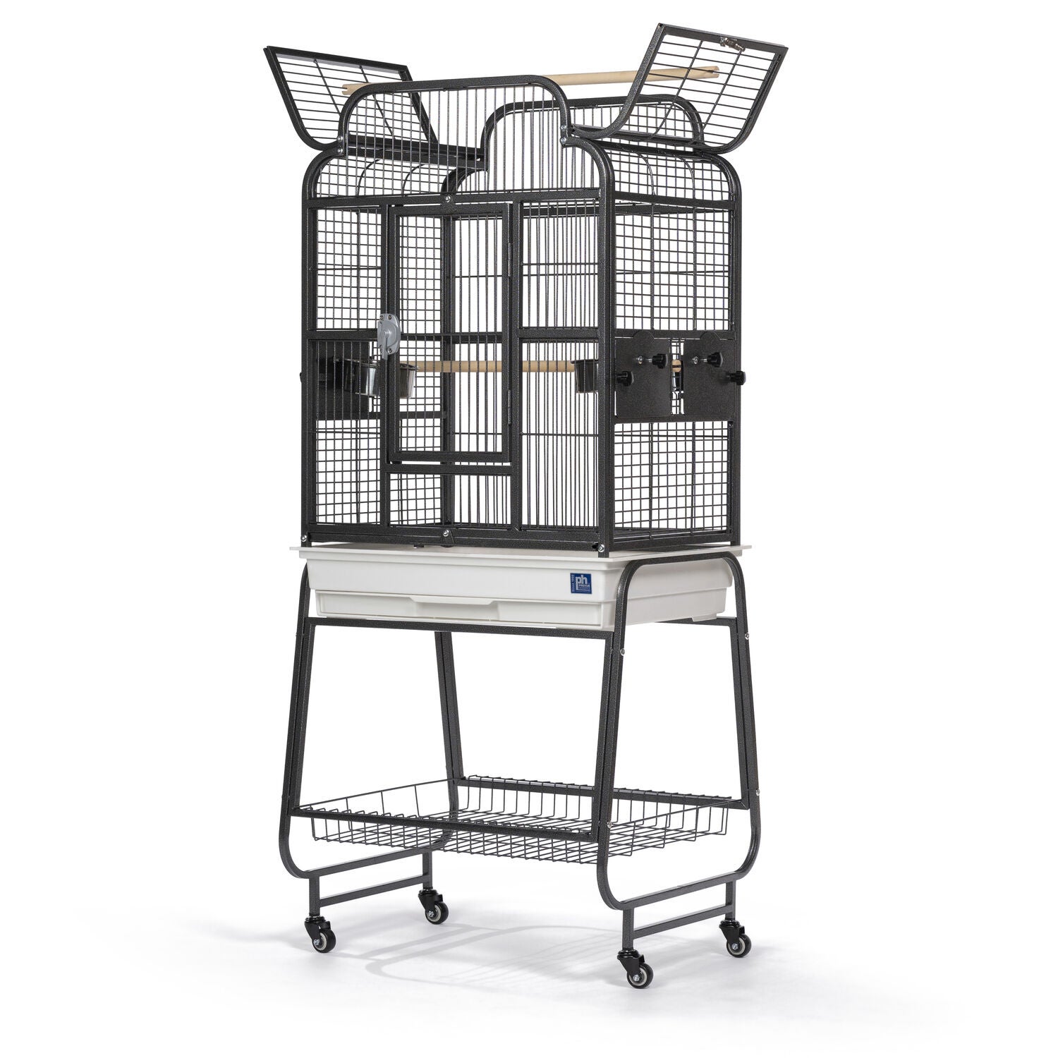 Prevue On The Fly Playtop Bird Cage, Black