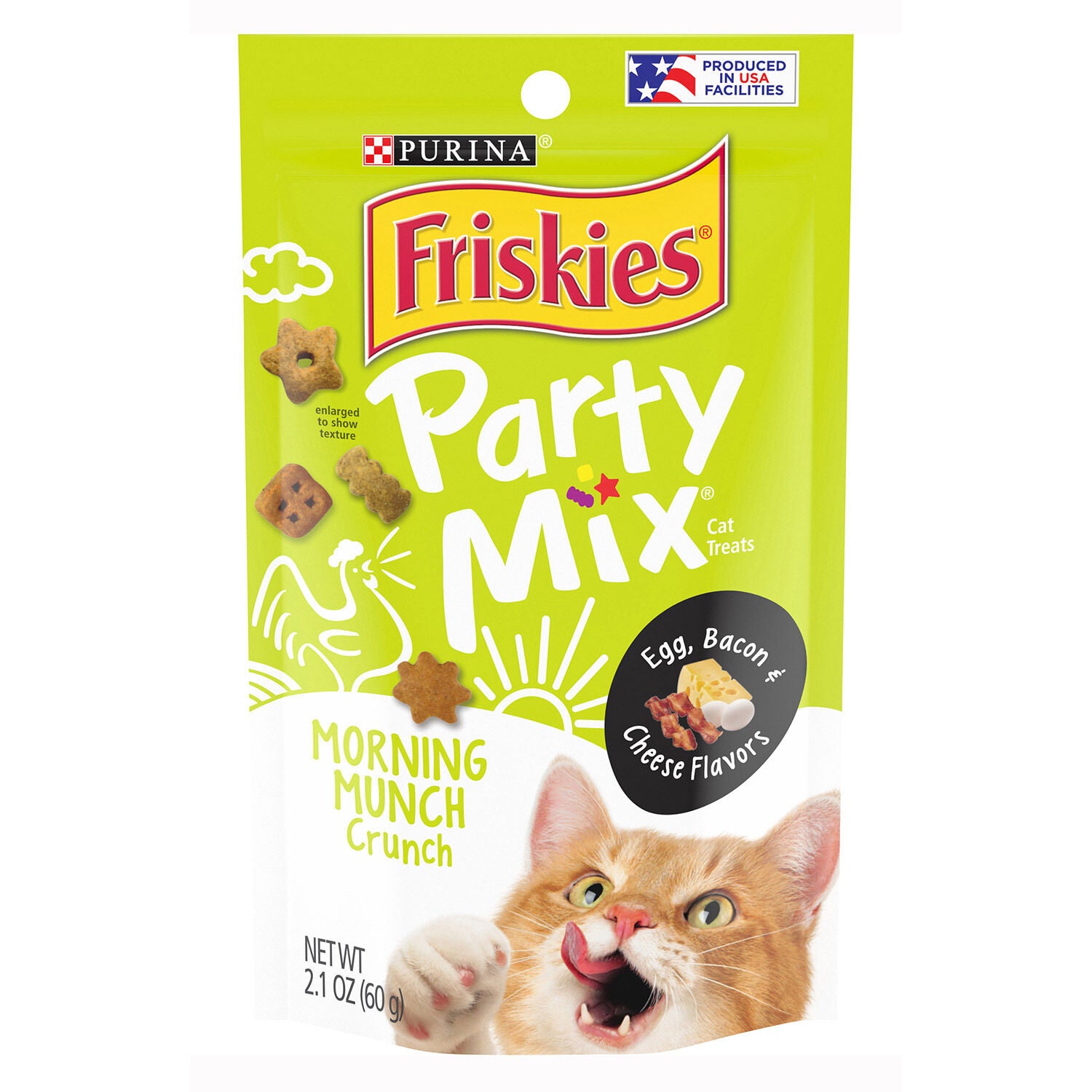 Friskies Party Mix Crunch Morning Munch Cat Treat