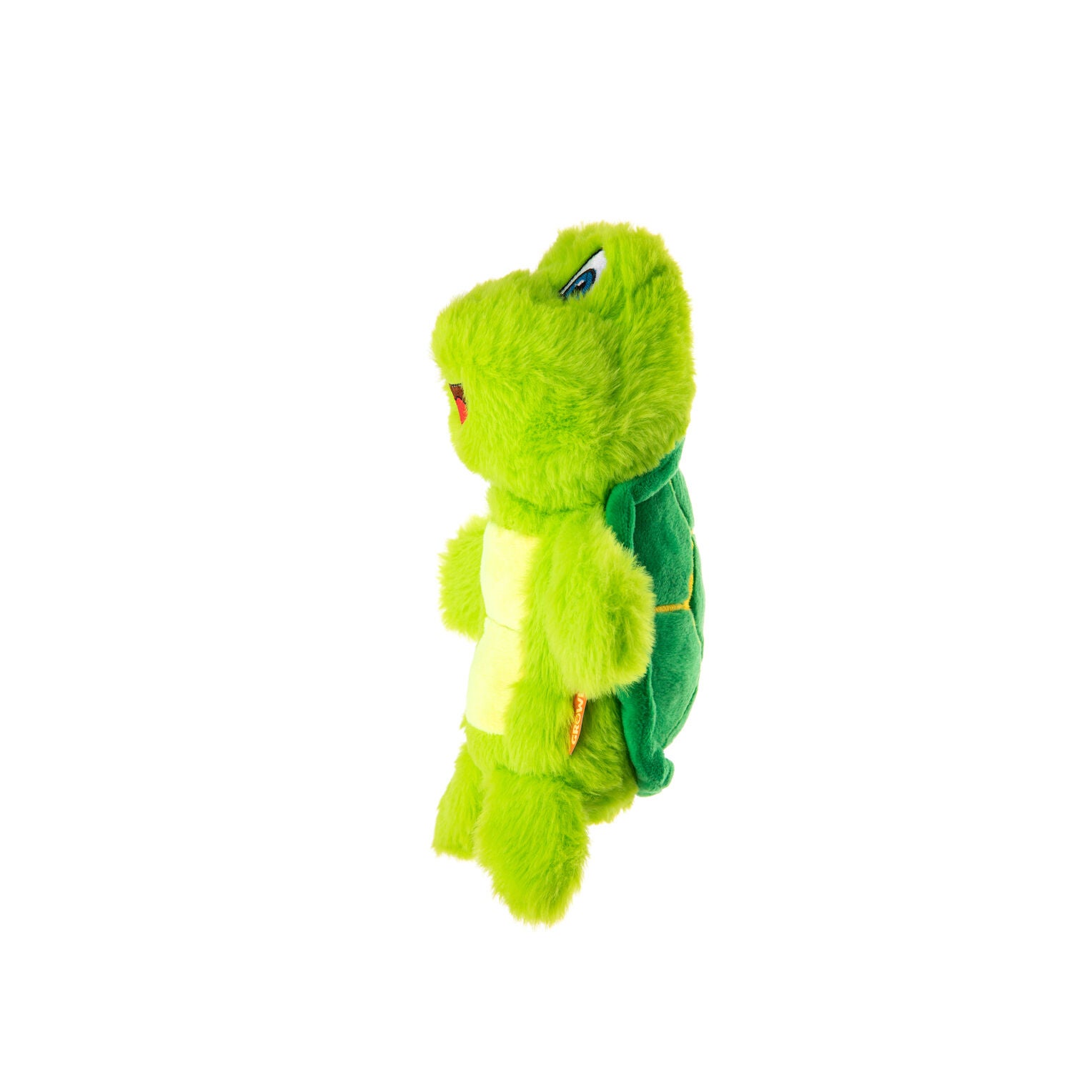 Growl Belly Boomerz Tina The Turtle Squeaky Dog Toy, 9.3"