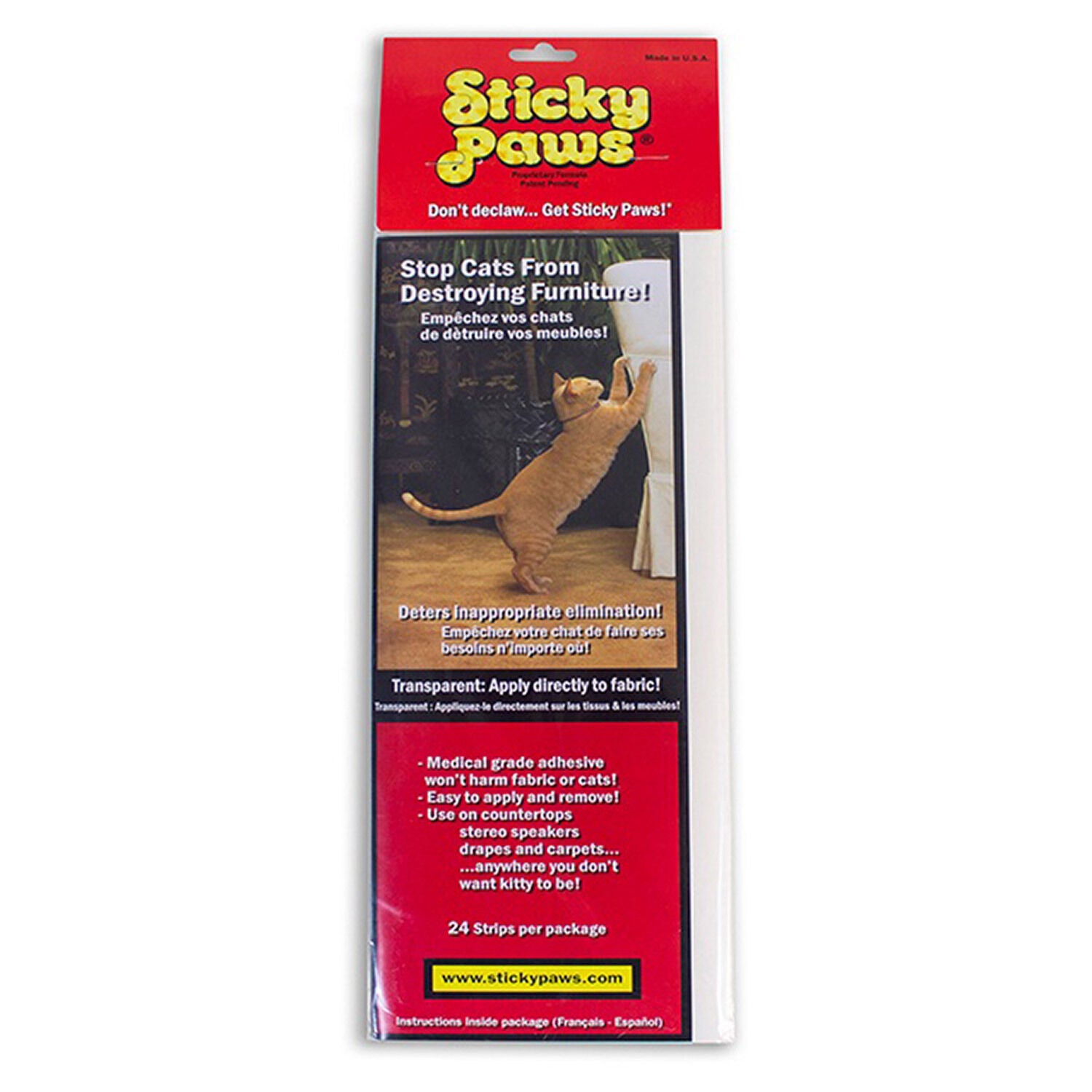 Sticky Paw Furniture Strips By Pioneer Pet