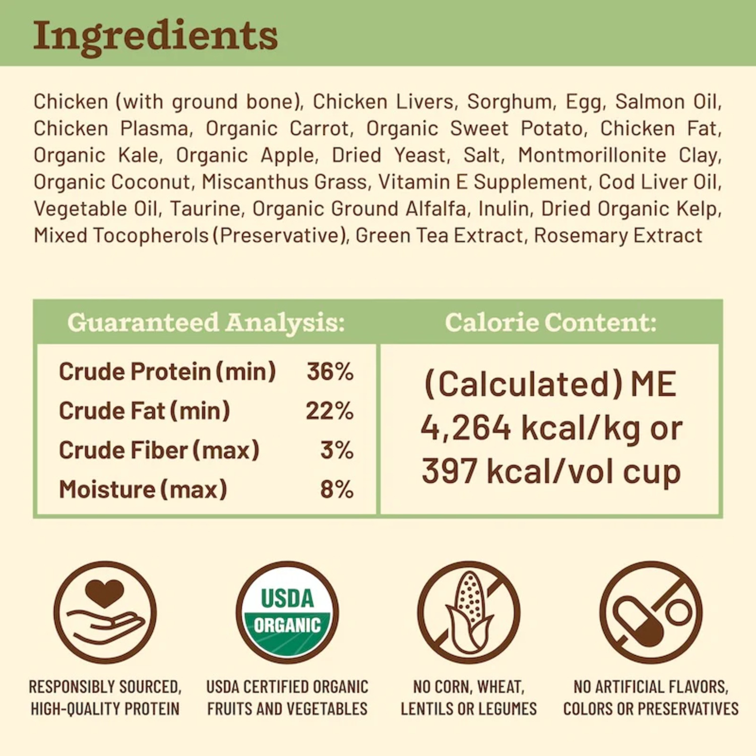 Primal Kibble In The Raw Chicken Recipe Freeze-Dried Raw Cat Food, 4Lb