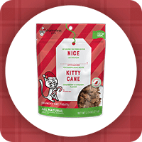 Shameless Pets Nice Kitty Cane Crunchy Holiday Cat Treats